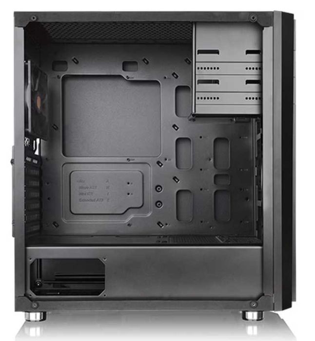 Carcasă PC Thermaltake Versa H26 Tempered Glass Black, ATX fără sursă
