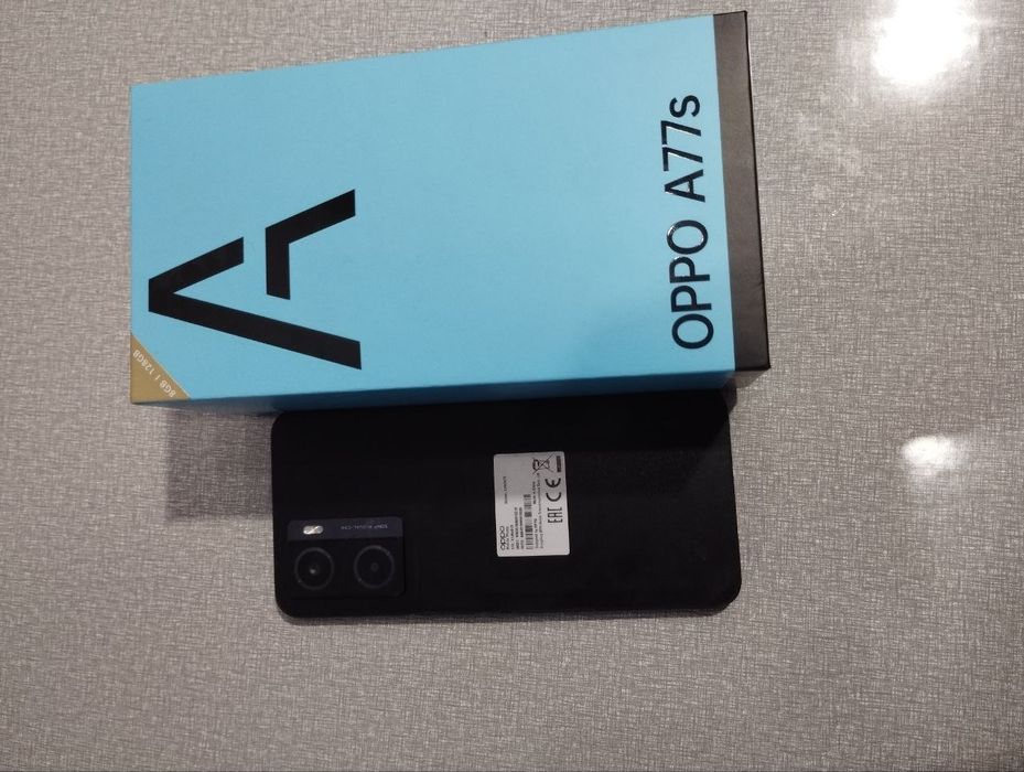 Oppo a77s 128+8 rangi qora