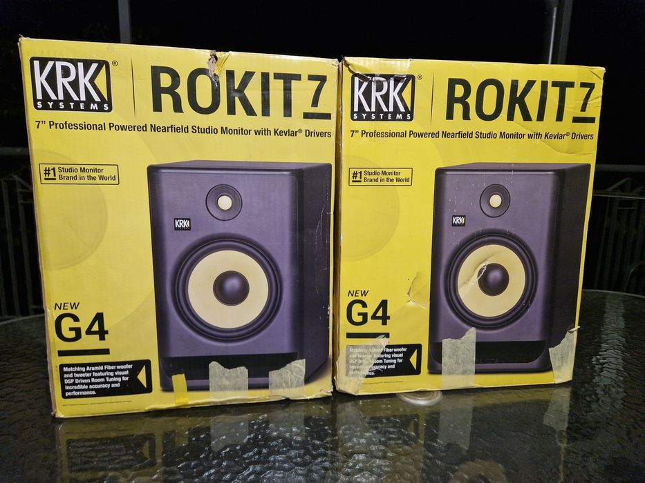 KRK Rokit 7 G4 - активни студийни монитори / тон колони
