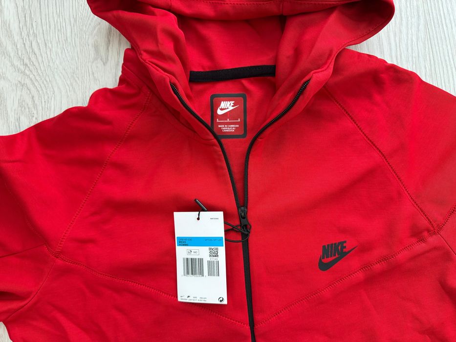 Trening Nike Fleece Rosu  100% Bumbac
