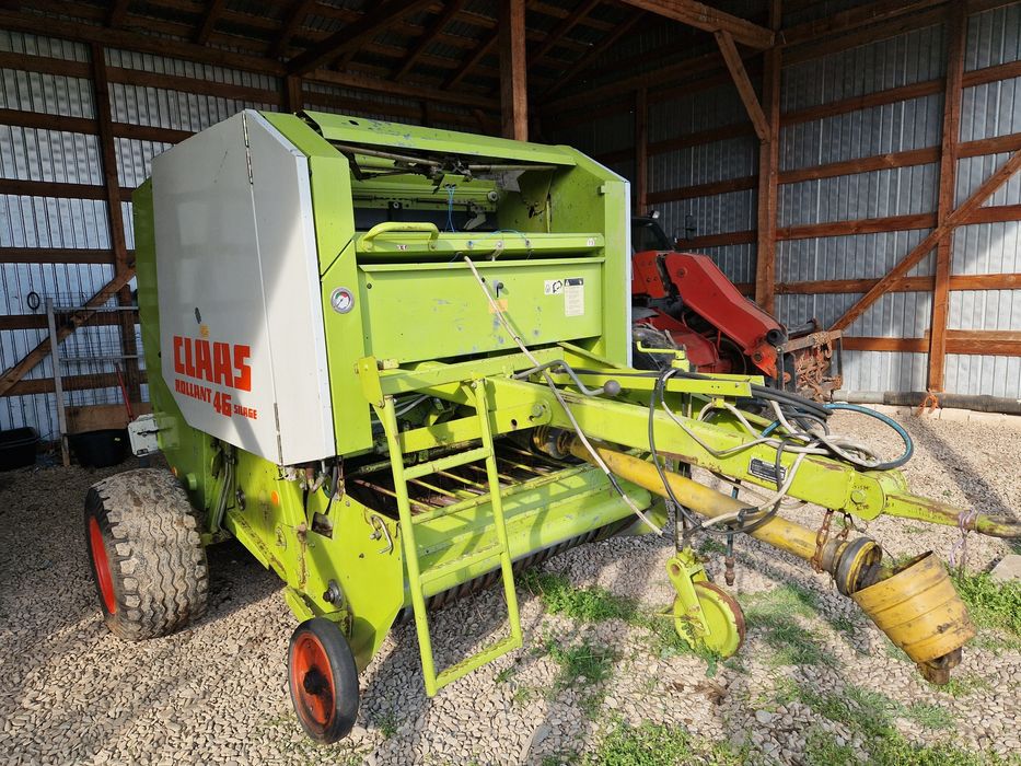Prese balotiere Claas rollant 46Rotocut și 46 Silage