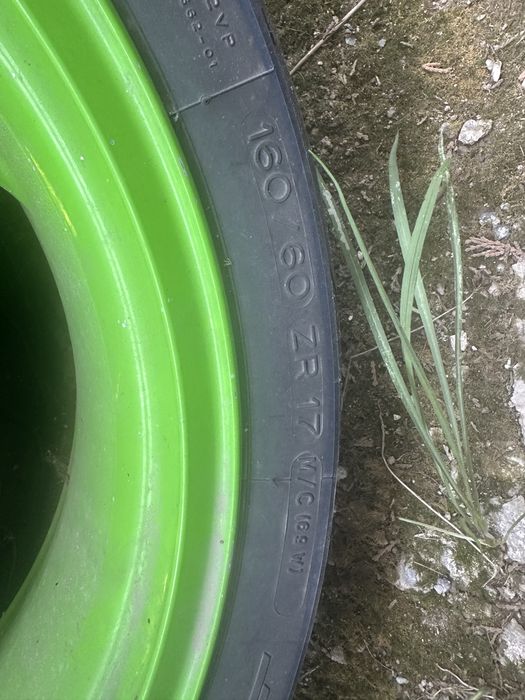 Jante Kawasaki 17 inch față spate Michelin Pilot 160/60ZR17