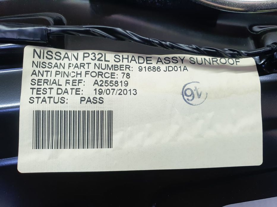 Trapa panoramica 91686-Jd01a Nissan Qashqai 2 J11 (2013 - 2020) 1.6 dci R9M 1.6 dci