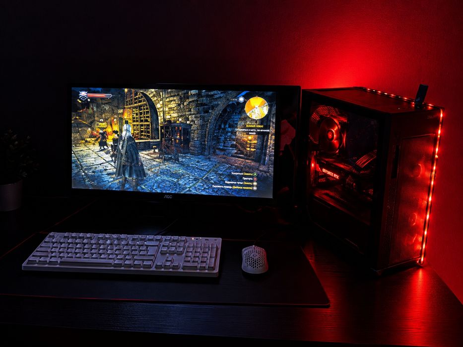 Игровой пк Rx590 RYZEN 5 3600