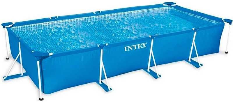 Intex 28273 Бассейн каркасный прямоугольный для дома 450х220х84см