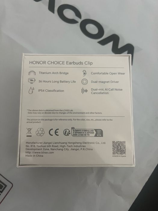 Honor Choice Earbuds Clips Гаранция НОВИ!