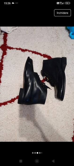 Ghete Piele Bărbați Made in Italia