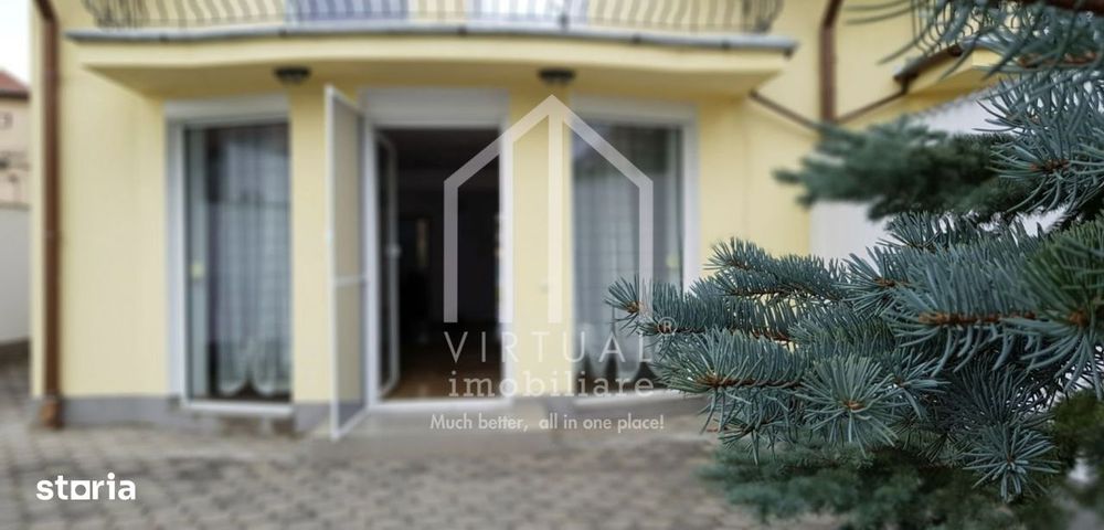 Casa de inchiriat in zona Trei Stejari, 3 dormitoare, 2 bai, garaj
