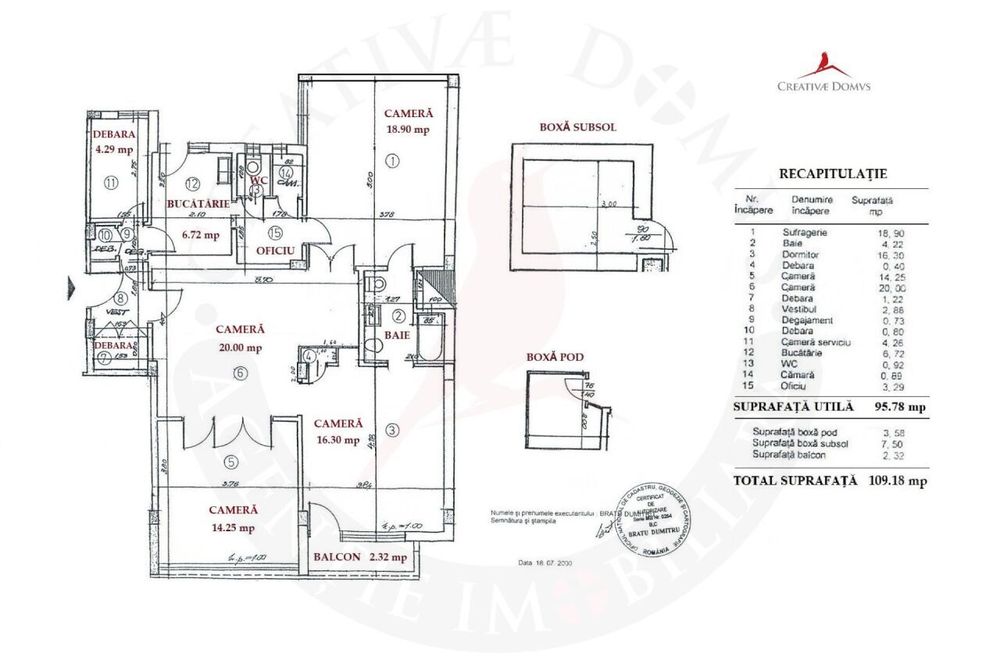 Piata Romana - Apartament cu 4 camere, 96 mp