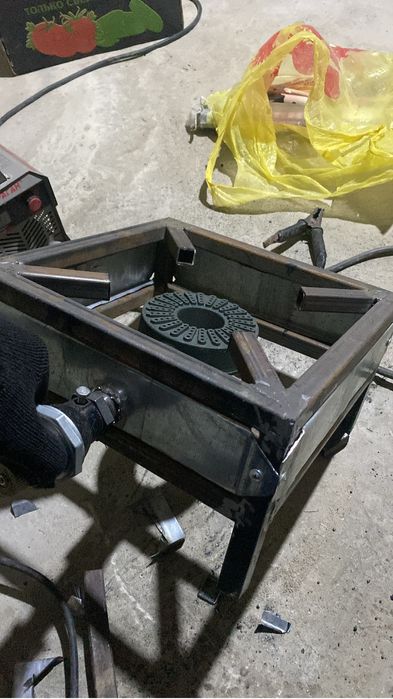 Газ ошақ қазан асу