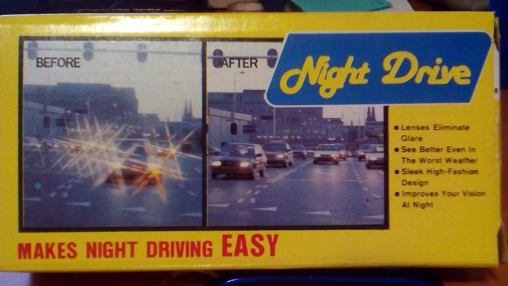 ochelari de noapte si de ceata la 50% reducere