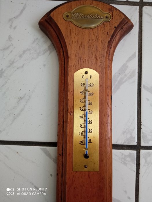 ФРЕНСКА метеорогична  станция  барометър,термометър .