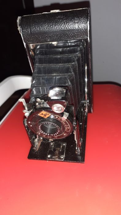 Aparat de fotografiat cu burduf