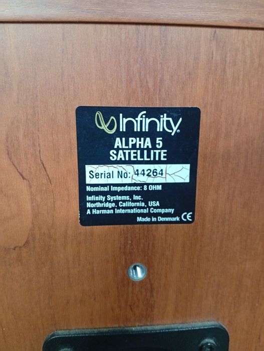 Тонколони Infinity Alpha -5