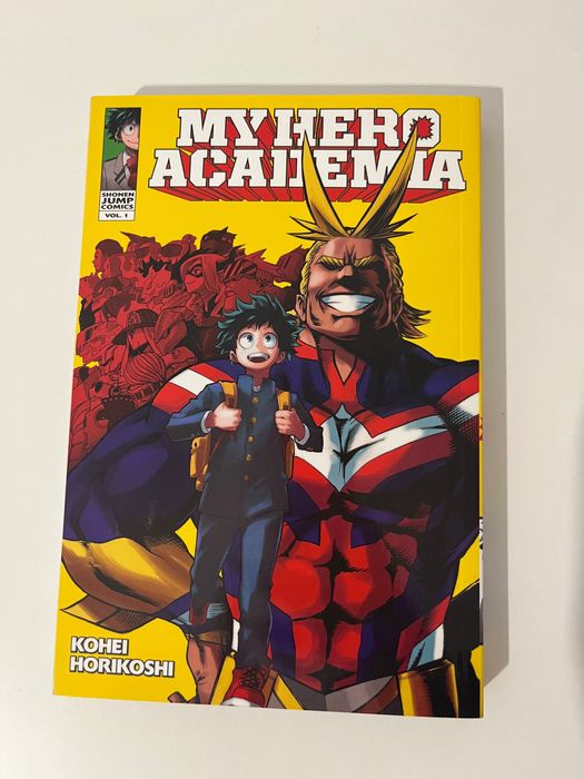 Манга My hero academia