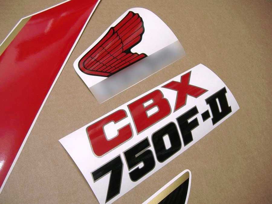 Стикери Honda CBX 750F 1984г.-1987г. лепенки хонда цбх 750 графики