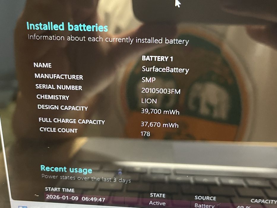 Surface laptop GO i5 10gen 8gb 128 ssd 10 дюймовый