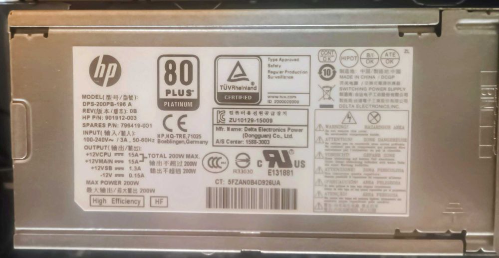 HP EliteDesk 705 G3 Small Form Factor PC AMD A8-9600 PRO R7 AM4 DDR4