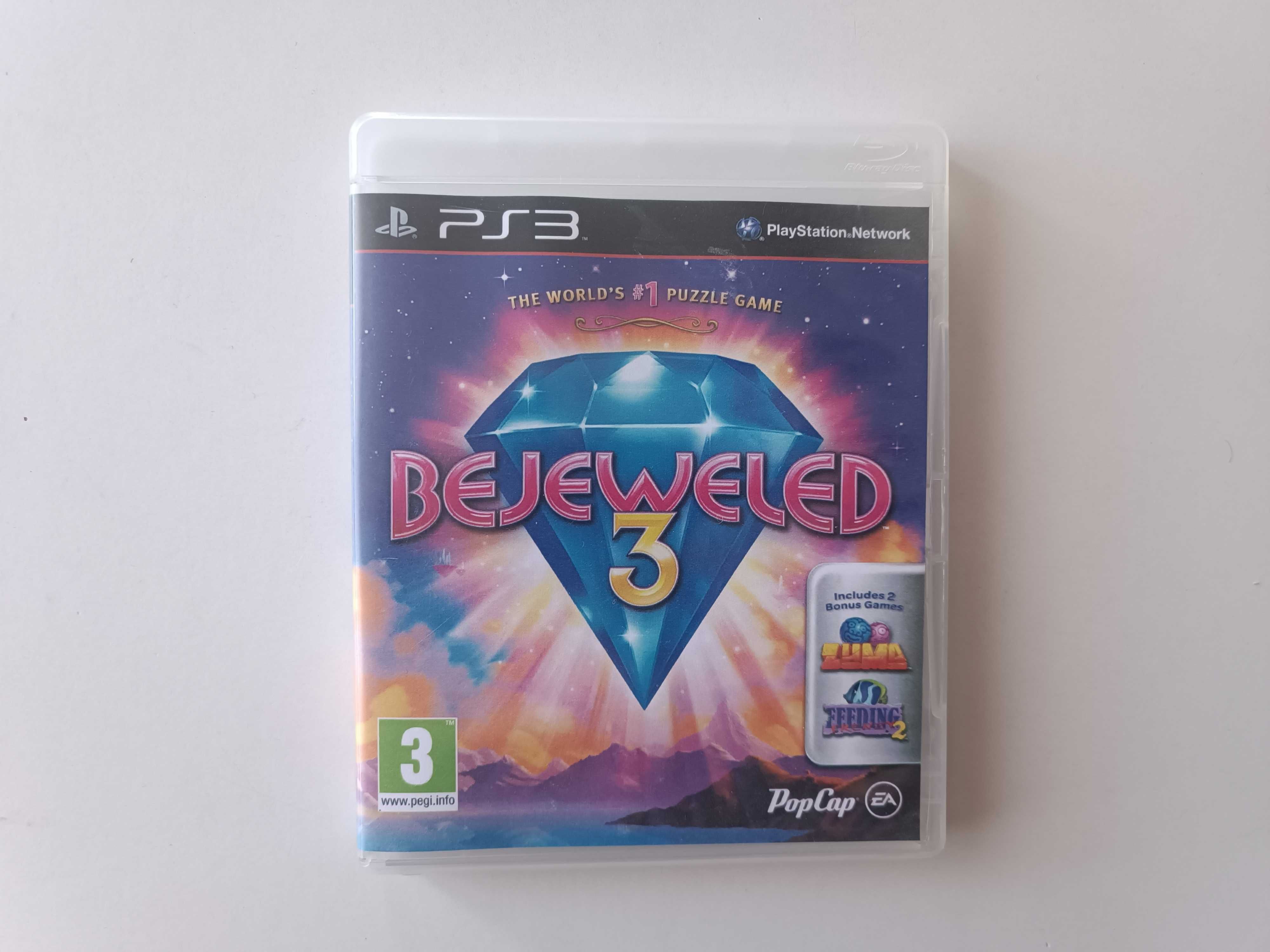 Bejeweled 3 (with Zuma & Feeding Frenzy 2) - Playstation 3