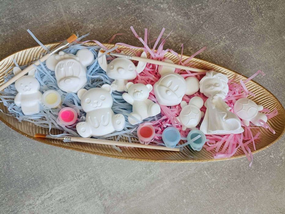 Гипсови фигурки за оцветяване