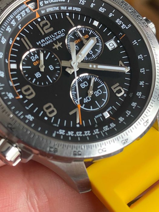 Продавам оригинален Мъжки часовник Hamilton Khaki Aviation X-Wind