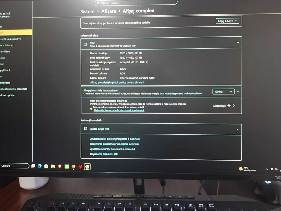 Monitor LED IPS 27 cu factura garantie cutie folosit maxim 5 ore doar 250 de lei
