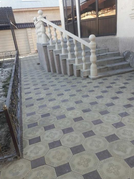 Укладка брусчатки