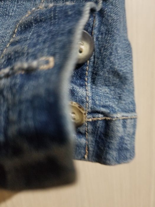 Sacou brodat denim