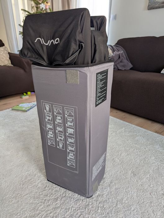 Pătuț pliabil Nuna Sena Aire – stare foarte bună