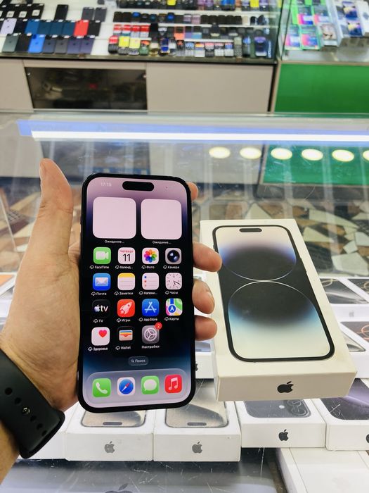 iPhone 14 Pro  128 gb black e sim