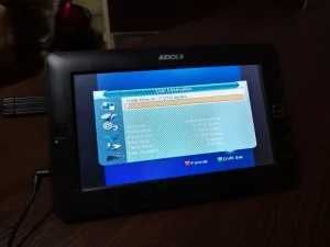 tableta recorder smart LCD 9 inch cu tuner TV, USB REC, MEDIAPLAYER