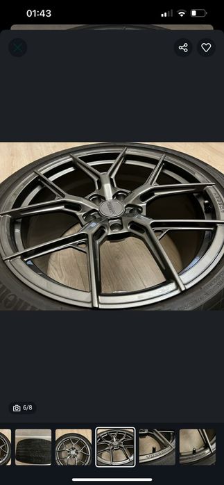 кованые диски и шины