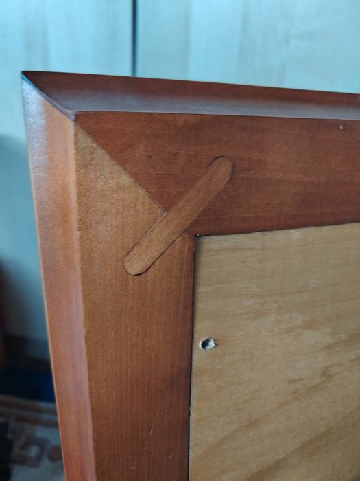 Tablou vintage intarsie in lemn