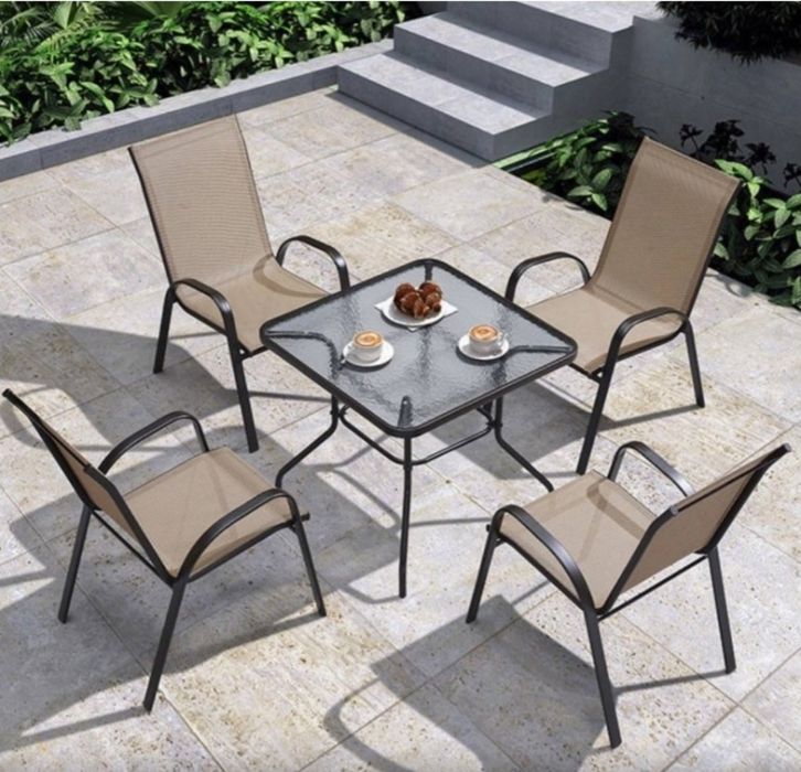 Маса + 4 бр столове Комплект Промоция Супер устойчиви