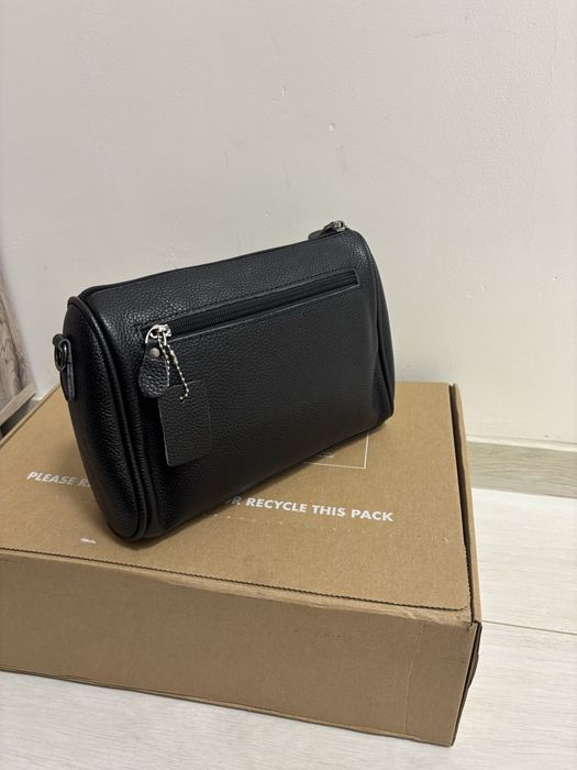 Geanta neagra - piele naturala - noua