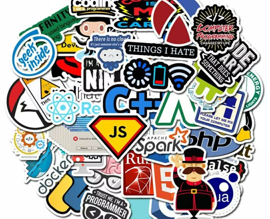 Наклейки виниловые стикеры