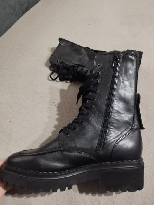 Bocanci Nubbik piele naturala