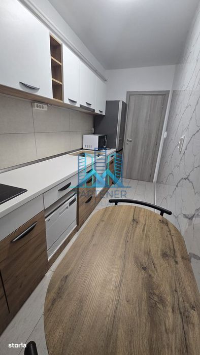 Apartament 1 camera + loc de parcare mobilat+utilat Bucium-Visan,liber
