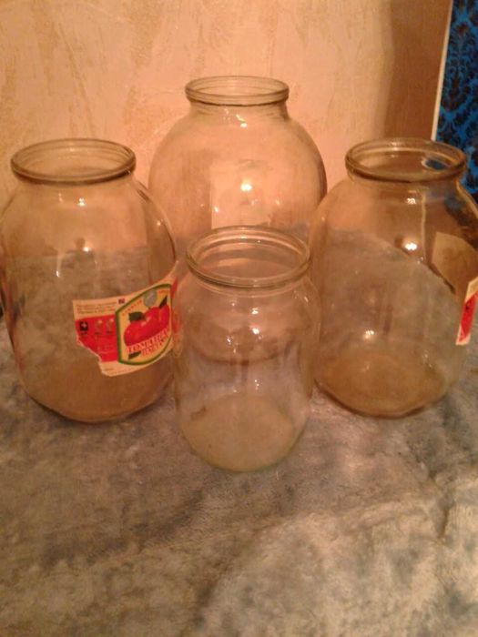 Банки баллоны разные