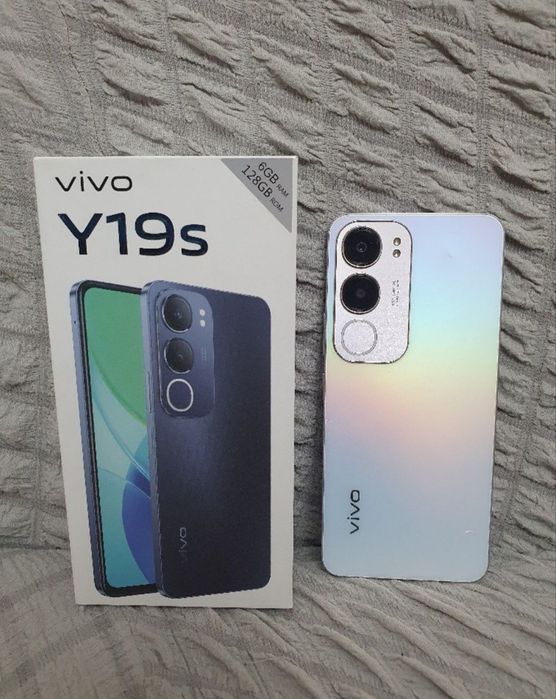 Vivo Y19s 8/128GB Blue Igravoy Karobka Original Holati Yaxshi Otlicni