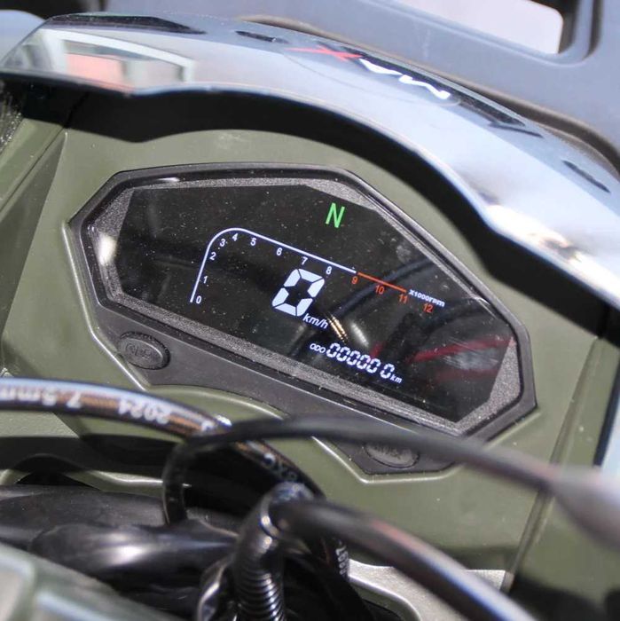 Бензиново ATV 150кубика MXF Attack SHARK - Зелен мат Автоматик