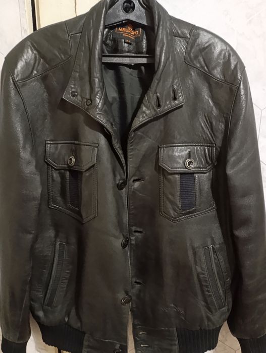 Куртка кожаная осень