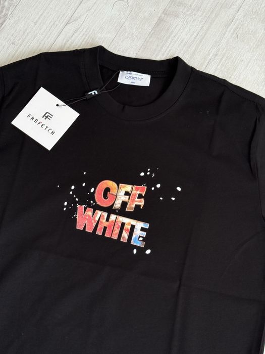 Tricou OFF White Amiri Balenciaga ih nom