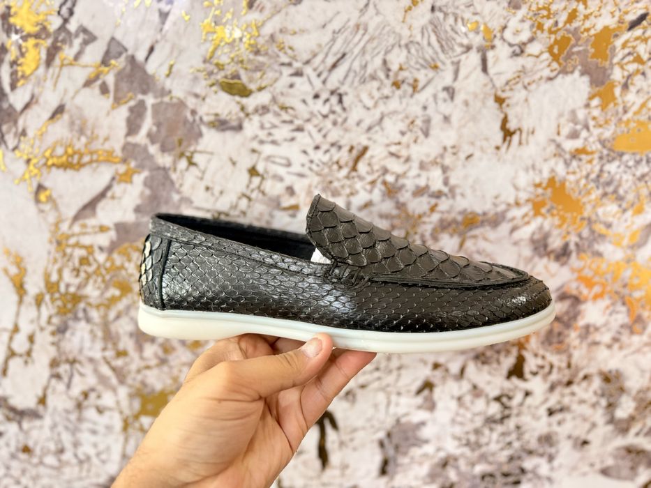 Эксклюзивная турецкая обувь из натуральной кожи питона
