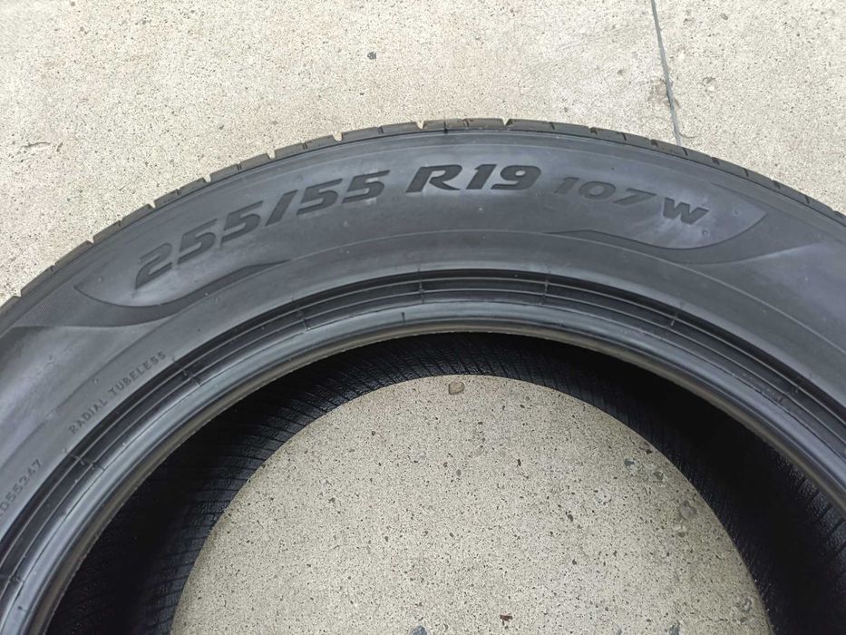 Doua anvelope noi de vara 255 55 19 pirelli p zero pz4