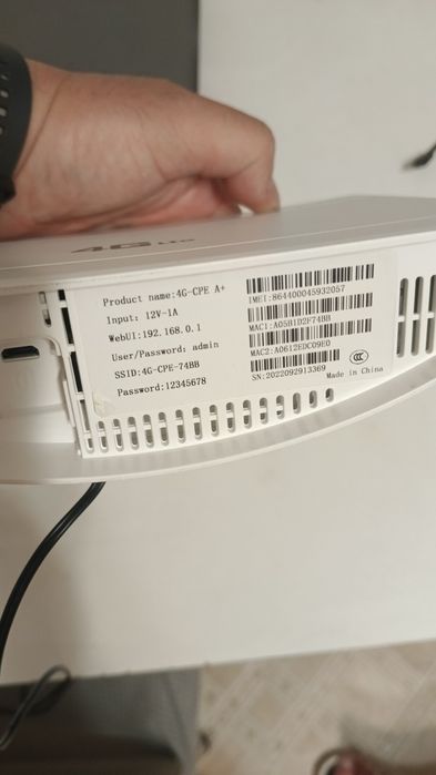 Продам роутер 4g