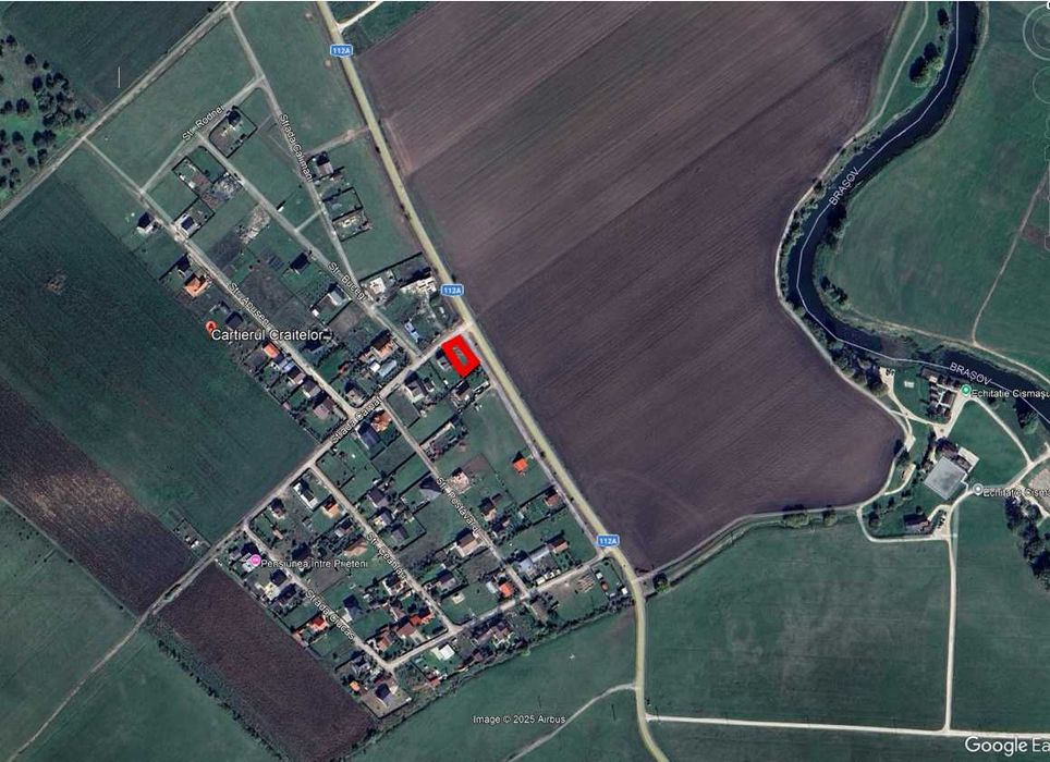 Teren intravilan 980 mp cu  utilitati in  Bod Cartier Poiana Craitelor