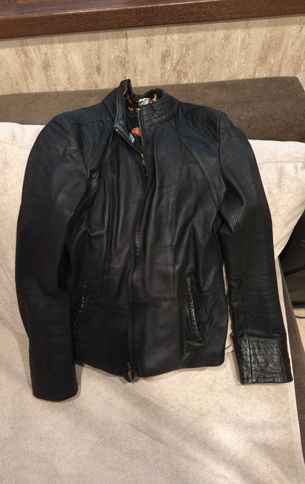 Яке от естествена кожа