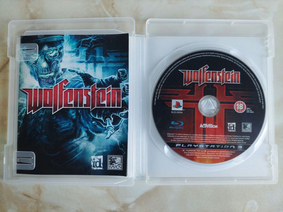 [PS3] Vând joc Wolfenstein original pentru PlayStation 3 //poze reale