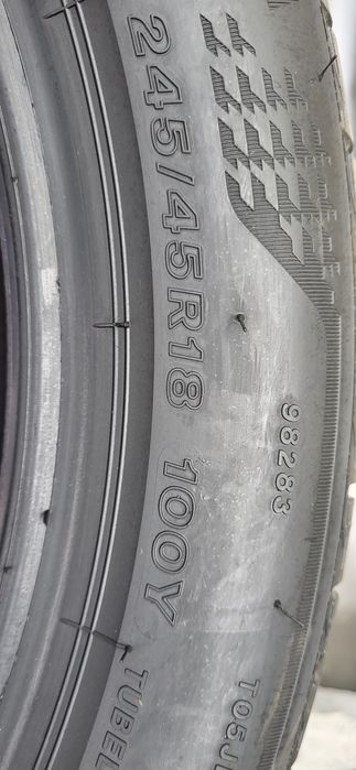 4 anvelope 245 45 18 bridgestone Bmw 2021 5mm